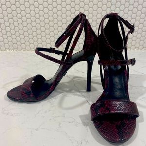 Michael Kors size 7 open toe heels.  Never been worn. True to size